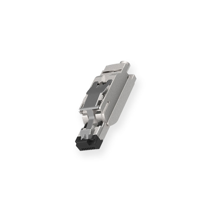 RJ45、直型公頭、絕緣層刺破連接技術(shù)、屏蔽、0CF161 